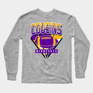 Cousins Retro Minnesota Football Long Sleeve T-Shirt